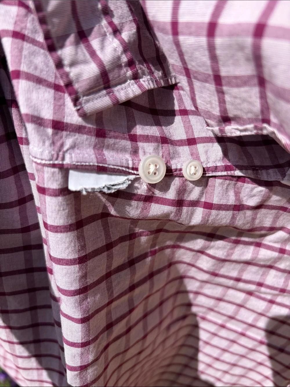 J. Crew Plaid Button-Down Shirt Mens XL